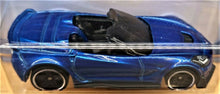 Load image into Gallery viewer, Hot Wheels 2018 Corvette C7 Z06 Convertible Dark Blue #5 Factory Fresh 9/10 New