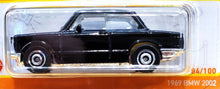 Load image into Gallery viewer, Matchbox 2021 1969 BMW 2002 Black MBX Showroom #84/100 New Long Card