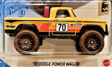 Load image into Gallery viewer, Hot Wheels 2021 '70 Dodge Power Wagon Yellow #3 Baja Blazers 2/10 New Long Card