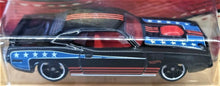 Load image into Gallery viewer, Hot Wheels 2020 '71 Plymouth Hemi 'Cuda Black Stars & Stripes 2/10 New Long Card