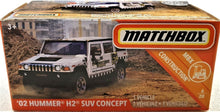Load image into Gallery viewer, Matchbox 2019 '02 Hummer H2 SUV Concept White #40 MBX Construction 6/20 New