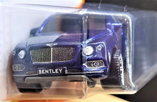 Load image into Gallery viewer, Matchbox 2021 '18 Bentley Bentayga Deep Blue MBX Metro #9/100 New Long Card