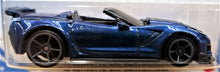 Load image into Gallery viewer, Hot Wheels 2020 '19 Corvette ZR1 Convertible Blue #144 Factory Fresh 2/10 New