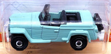 Load image into Gallery viewer, Matchbox 2021 1948 Willys Jeepster Mint Green MBX Off-Road #67/100 New Long Card