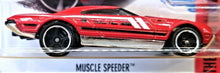 Load image into Gallery viewer, Hot Wheels 2017 Muscle Speeder Red #362 Then and Now 5/10 New