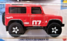 Load image into Gallery viewer, Hot Wheels 2020 Land Rover Defender 90 Red #199 Factory Fresh 4/10 New Long Card