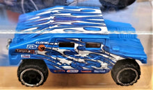 Load image into Gallery viewer, Hot Wheels 2019 Humvee Blue #133 Baja Blazers 9/10 New