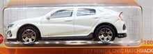 Load image into Gallery viewer, Matchbox 2021 2017 Honda Civic Hatchback White MBX Metro #98/100 New Long Card