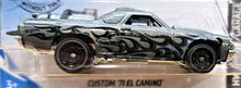 Load image into Gallery viewer, Hot Wheels 2020 Custom '71 El Camino Grey #40 HW Dream Garage 8/10 New Long Card