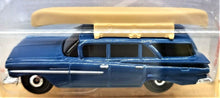 Load image into Gallery viewer, Matchbox 2018 '59 Chevy Wagon Dark Blue #10 MBX Road Trip 8/35 New Long Card