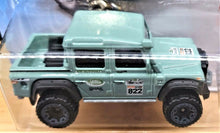 Load image into Gallery viewer, Hot Wheels 2018 '15 Land Rover Defender Double Cab Eggshell Green #158 New