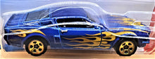 Load image into Gallery viewer, Hot Wheels 2020 &#39;68 Shelby GT500 Blue #169 HW Flames 5/10 New Long Card
