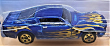 Load image into Gallery viewer, Hot Wheels 2020 &#39;68 Shelby GT500 Blue #169 HW Flames 5/10 New Long Card
