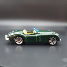 Load image into Gallery viewer, Matchbox 2019 1956 Jaguar XK140 Roadster Dark Green #9 MBX Road Trip 17/20
