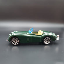 Load image into Gallery viewer, Matchbox 2019 1956 Jaguar XK140 Roadster Dark Green #9 MBX Road Trip 17/20
