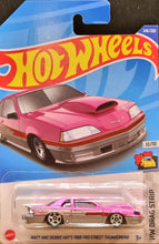 Load image into Gallery viewer, Hot Wheels 2022 Matt &amp; Debbie Hays 1988 Pro Street Thunderbird Pink #246 HW Drag Strip New
