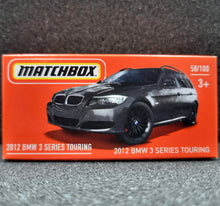 Load image into Gallery viewer, Matchbox 2022 2012 BMW 3 Series Touring Black #58 MBX Highway New Sealed Box
