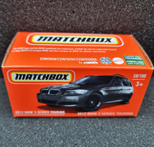 Load image into Gallery viewer, Matchbox 2022 2012 BMW 3 Series Touring Black #58 MBX Highway New Sealed Box
