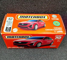 Load image into Gallery viewer, Matchbox 2022 2021 Cadillac CTS-V Red #72 MBX Highway New Sealed Box
