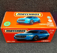 Load image into Gallery viewer, Matchbox 2022 Audi E-Tron Blue #77 MBX Metro New Sealed Box
