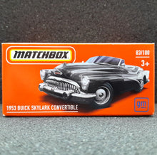 Load image into Gallery viewer, Matchbox 2022 1953 Buick Skylark Convertible Black #83 MBX Showroom New Box
