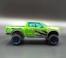 Load image into Gallery viewer, Hot Wheels 2020 &#39;17 Ford F-150 Raptor Green HW Hot Trucks 5 Pack Loose
