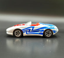 Load image into Gallery viewer, Matchbox 1998 Mustang Mach III White #4 Stars &amp; Stripes
