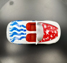 Load image into Gallery viewer, Matchbox 1998 Mustang Mach III White #4 Stars &amp; Stripes
