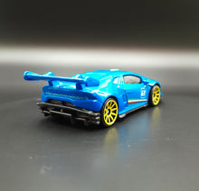 Load image into Gallery viewer, Hot Wheels 2020 Lamborghini Huracan Super Trofeo Blue Lamborghini 5 Pack Loose
