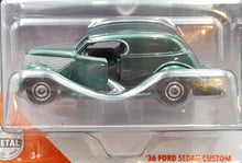 Load image into Gallery viewer, Matchbox 2020 &#39;36 Ford Sedan Custom Green Moving Parts #2 New
