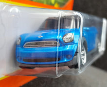 Load image into Gallery viewer, MATCHBOX DIE CAST CAR - 2022 2011 Mini Countryman Blue #2 MBX Highway New Long Card
