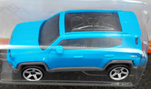 Load image into Gallery viewer, Matchbox 2022 &#39;19 Jeep Renegade Blue #6 MBX Off-Road New Long Card
