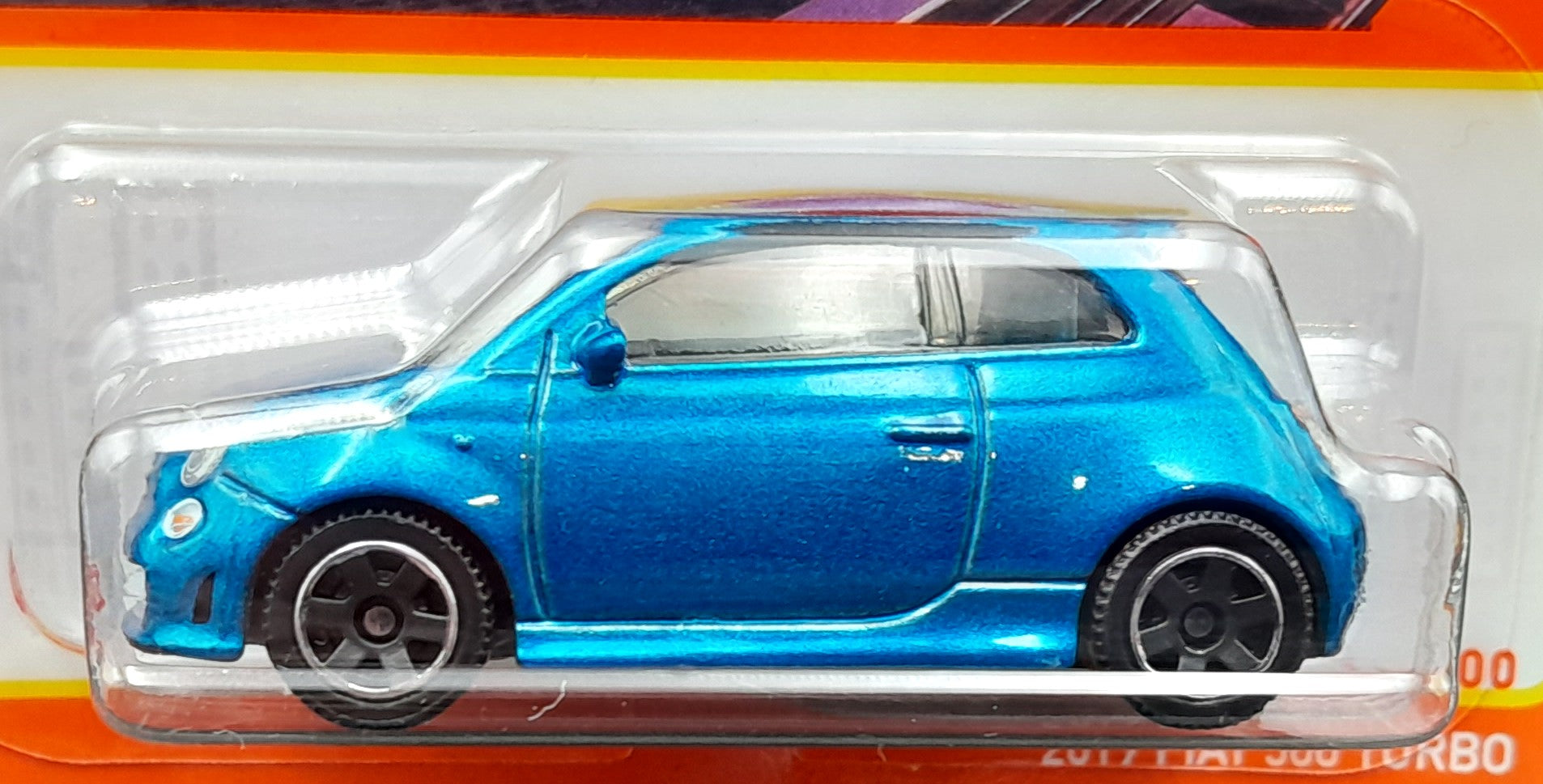  Matchbox 2022 - 2019 Fiat 500 Turbo [Blue] 11/100