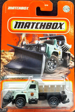 Load image into Gallery viewer, Matchbox 2022 Plow Master 6000 Mint Green #19 MBX Off-Road New Long Card
