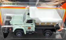 Load image into Gallery viewer, Matchbox 2022 Plow Master 6000 Mint Green #19 MBX Off-Road New Long Card
