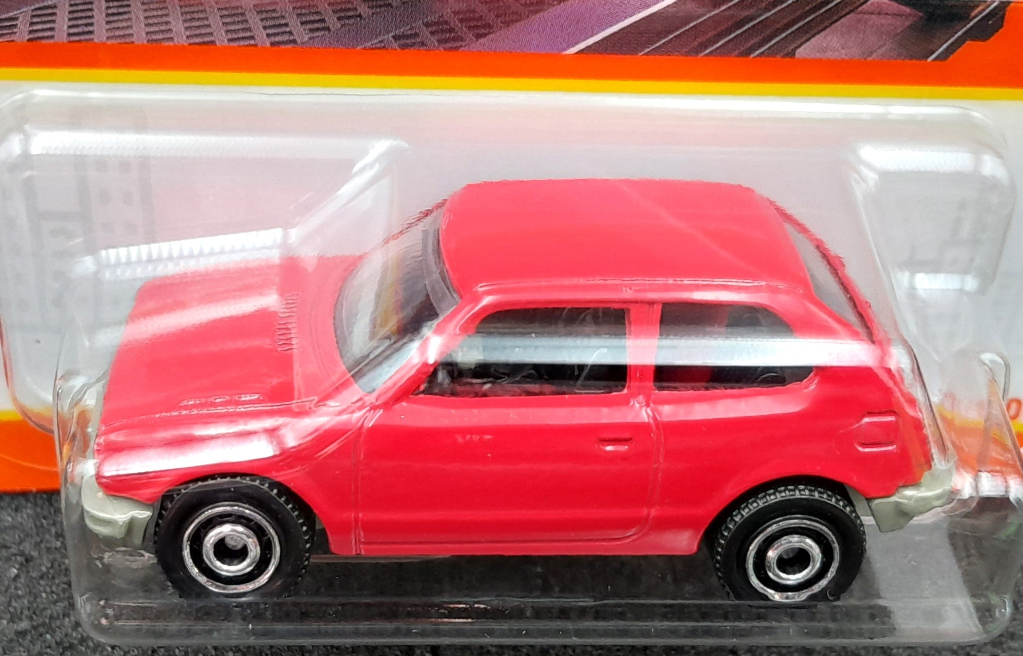 Matchbox 1976 Honda CVCC Die-Cast Car - Red, 21/100 Series Collectible Model