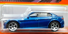 Load image into Gallery viewer, Matchbox 2022 2016 Alfa Romeo Giulia Blue #26 MBX Metro New Long Card
