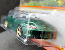 Load image into Gallery viewer, Matchbox 2022 Porsche 911 Carrera Cabriolet Green MBX Highway #27 New Long Card
