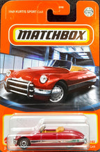 Load image into Gallery viewer, Matchbox 2022 1949 Kurtis Sports Car Red #28 MBX Showroom New Long Card
