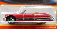 Load image into Gallery viewer, Matchbox 2022 1949 Kurtis Sports Car Red #28 MBX Showroom New Long Card
