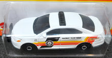 Load image into Gallery viewer, Matchbox 2022 Ford Police Interceptor White MBX Highway #42/100 New Long Card
