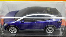 Load image into Gallery viewer, Matchbox 2022 Volkswagen EV 4 Dark Blue #44 MBX Highway New Long Card
