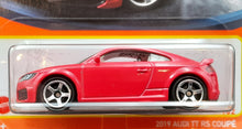 Load image into Gallery viewer, Matchbox 2022 2020 Audi TT RS Coupe Red MBX Showroom #49/100 New Long Card
