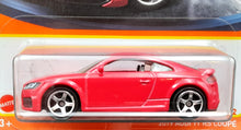 Load image into Gallery viewer, Matchbox 2022 2020 Audi TT RS Coupe Red MBX Showroom #49/100 New Long Card

