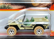 Load image into Gallery viewer, Matchbox 2022 1948 Willys Jeep Tan MBX Off-Road #50/100 New Long Card
