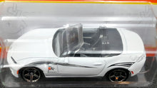 Load image into Gallery viewer, Matchbox 2022 &#39;15 Mazda MX-5 Miata White #61/100 MBX Showroom New Long Card
