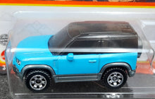 Load image into Gallery viewer, Matchbox 2022 2020 Land Rover Defender 90 Blue #69 MBX Off-Road New Long Card
