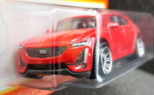 Load image into Gallery viewer, Matchbox 2022 2021 Cadillac CTS-V Red #72 MBX Highway New Long Card
