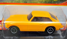 Load image into Gallery viewer, Matchbox 2022 1971 MGB GT Coupe Yellow #73 MBX Highway New Long Card
