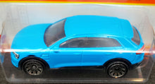 Load image into Gallery viewer, Matchbox 2022 Audi E-Tron Blue #77 MBX Metro New Long Card
